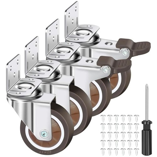Möbelrollen lenkrollen mit - möbelrollen,