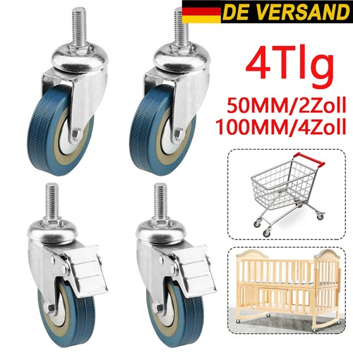 Lenkrollen mit gewindestift - mit,