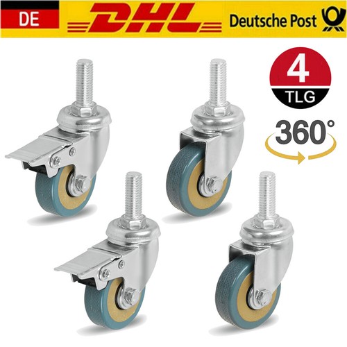 Rollen mit gewindestift - mit,